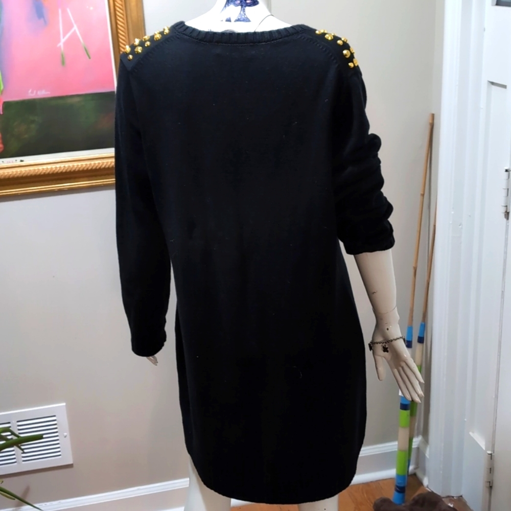 Michael Kors Black Sweater Dress - Picture 4 of 9
